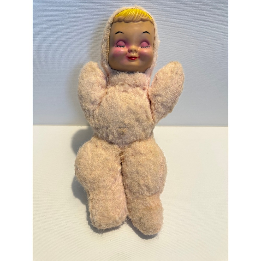 1950's Vintage Bantam US Toys Wind Up knickerbocker Sleeping Eyes doll